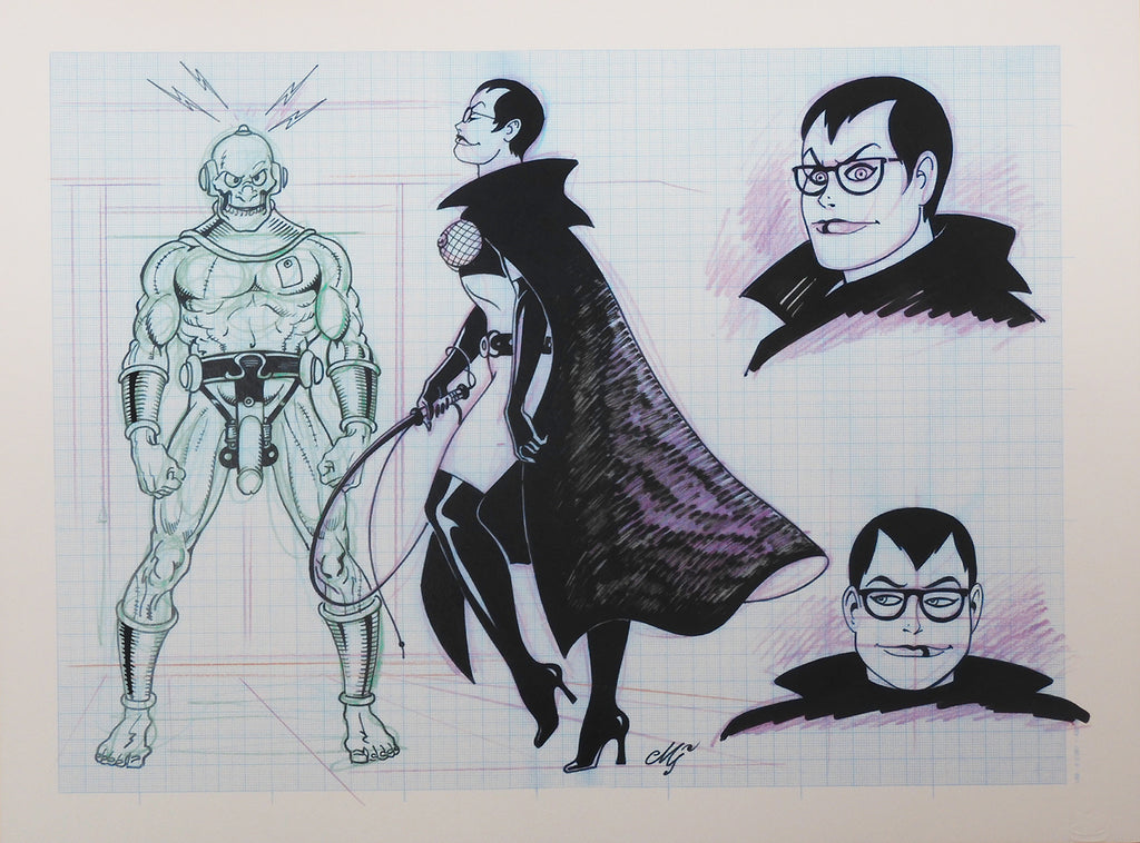 Magnus Raccolta illustrazioni Necron e Frida