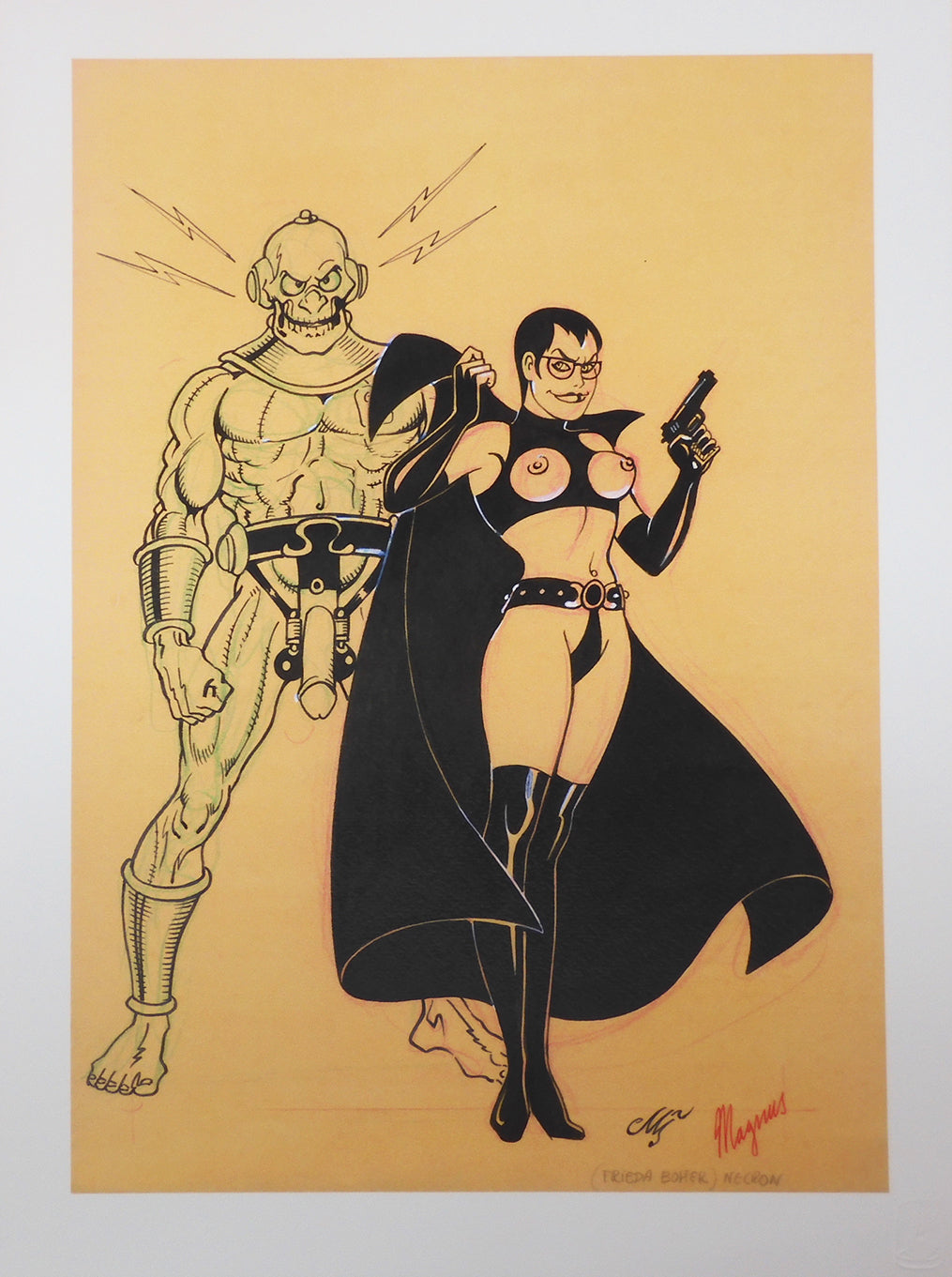 Magnus Raccolta illustrazioni Necron e Frida