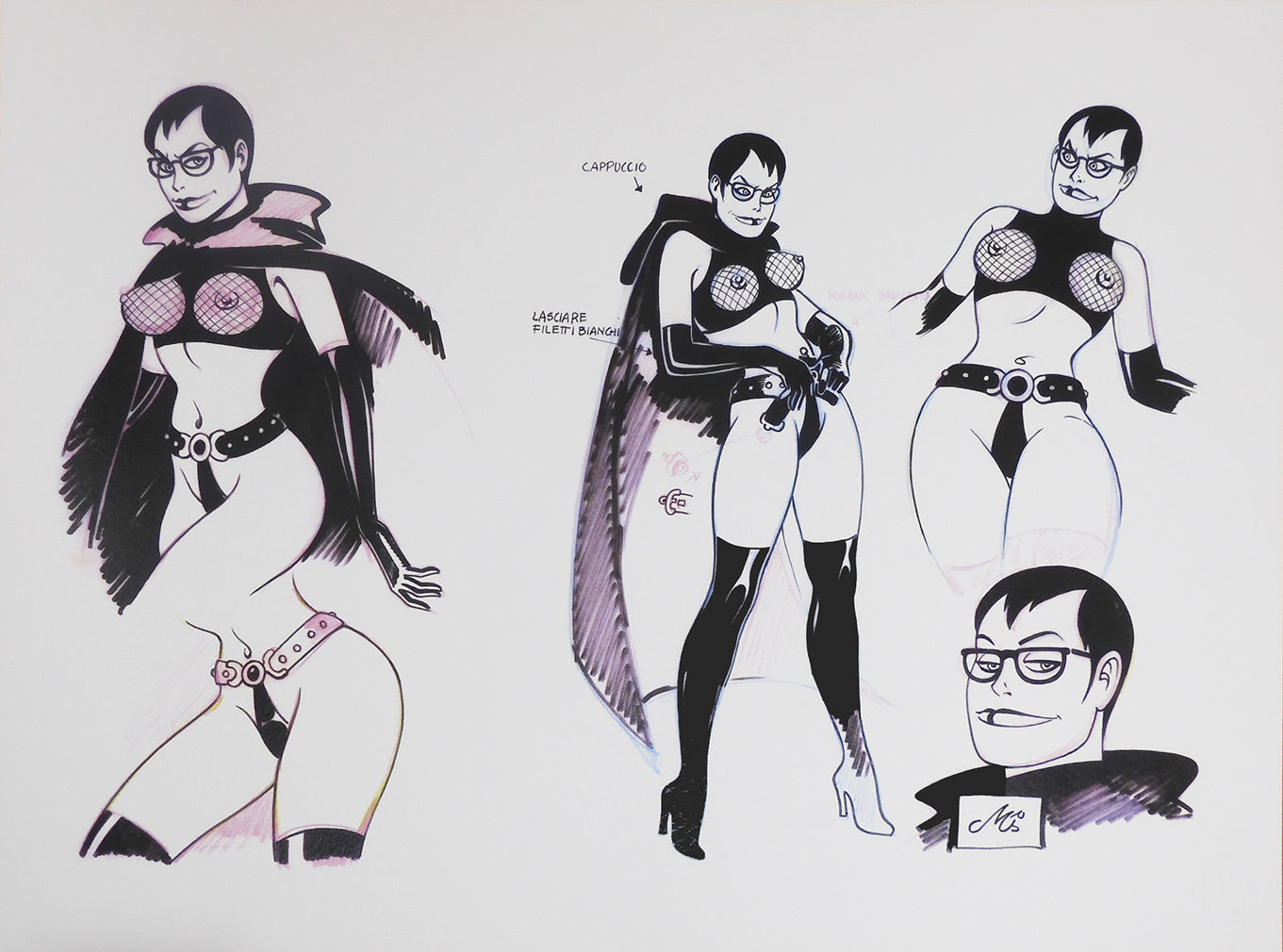 Magnus Raccolta illustrazioni Necron e Frida