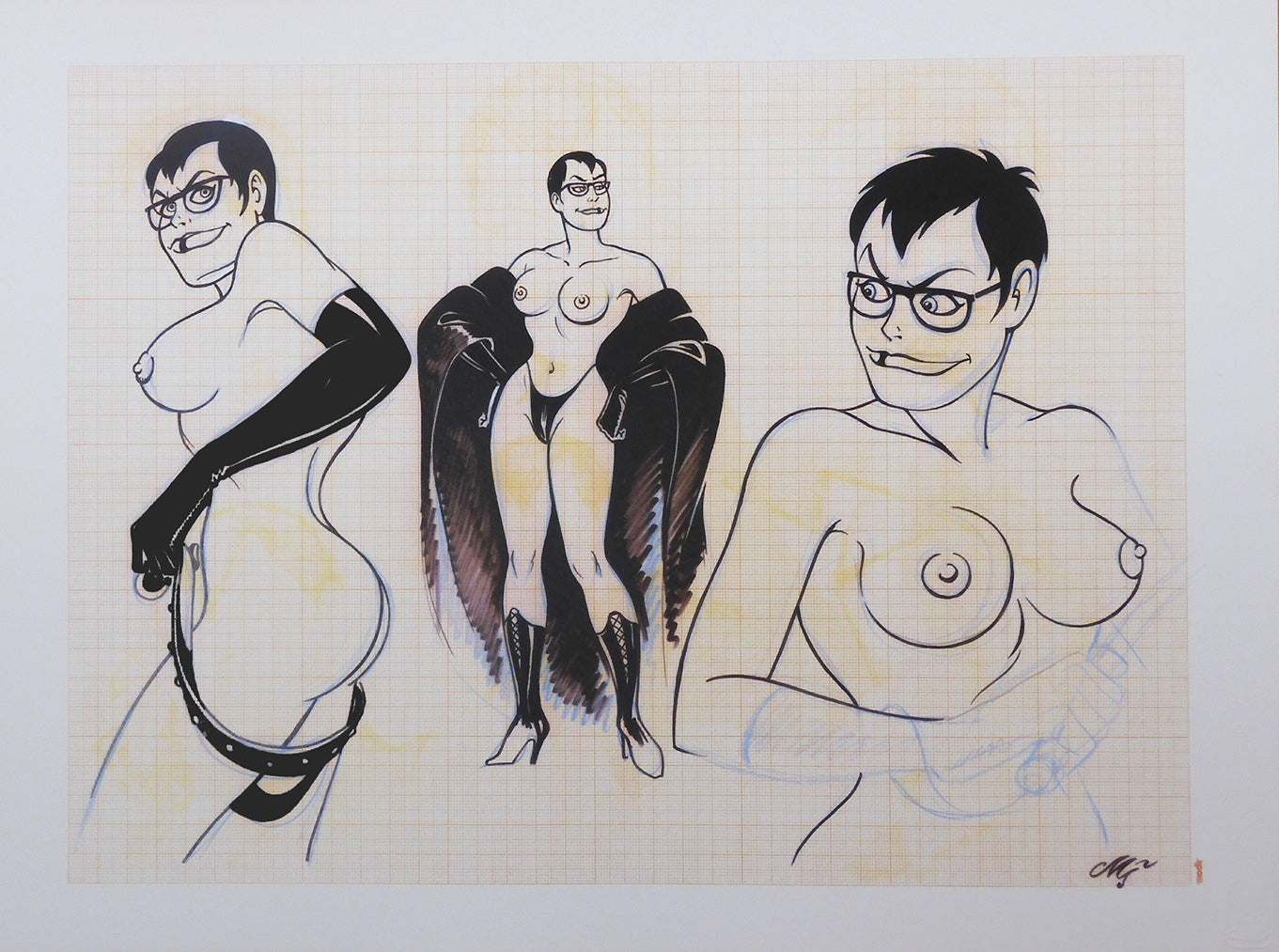 Magnus Raccolta illustrazioni Necron e Frida