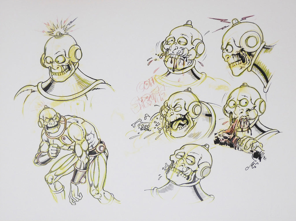 Magnus Raccolta illustrazioni Necron e Frida