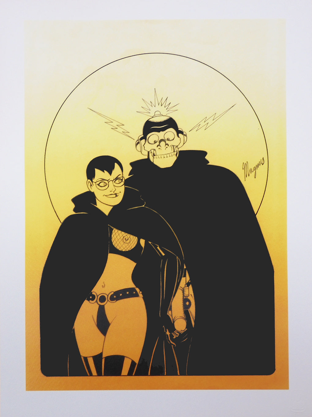 Magnus Raccolta illustrazioni Necron e Frida