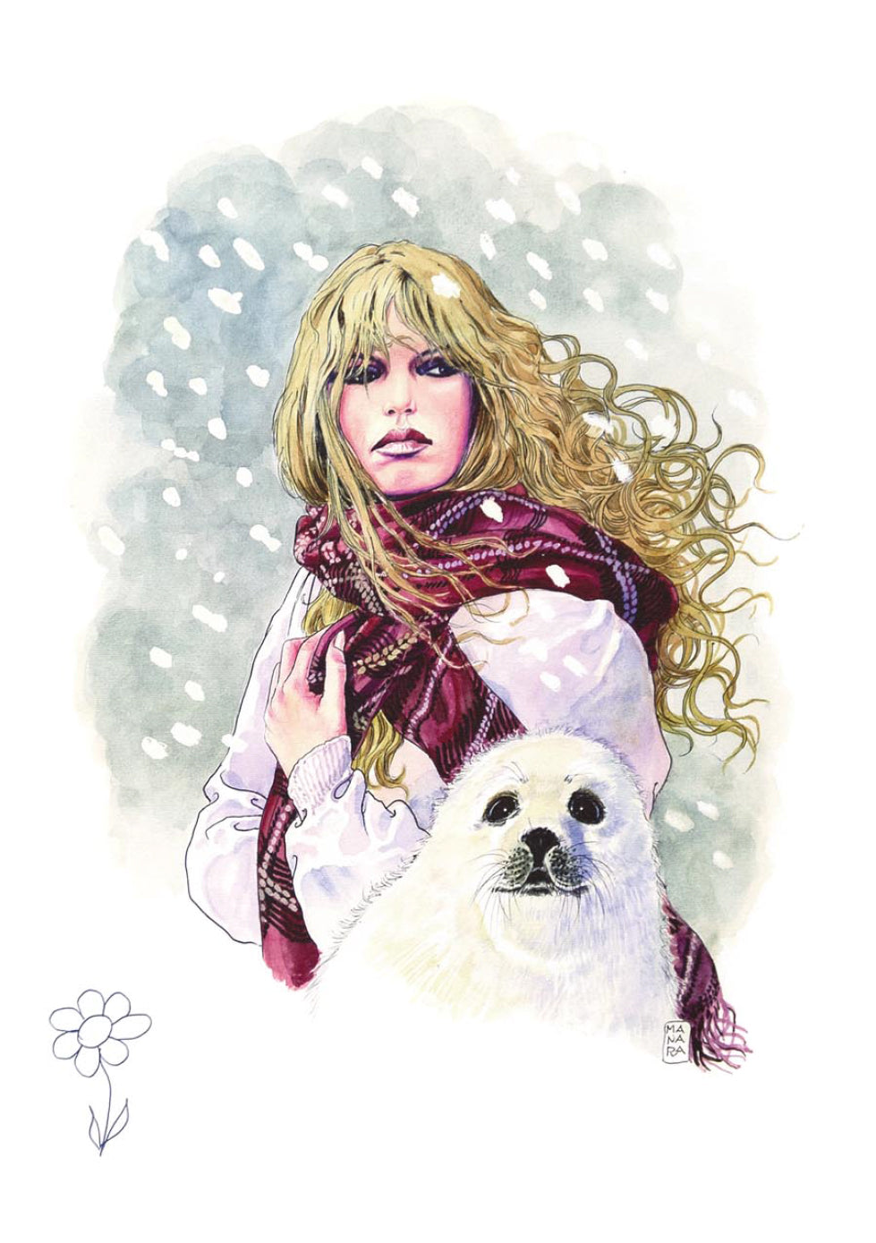 Stampa Non Firmata Brigitte Bardot 20