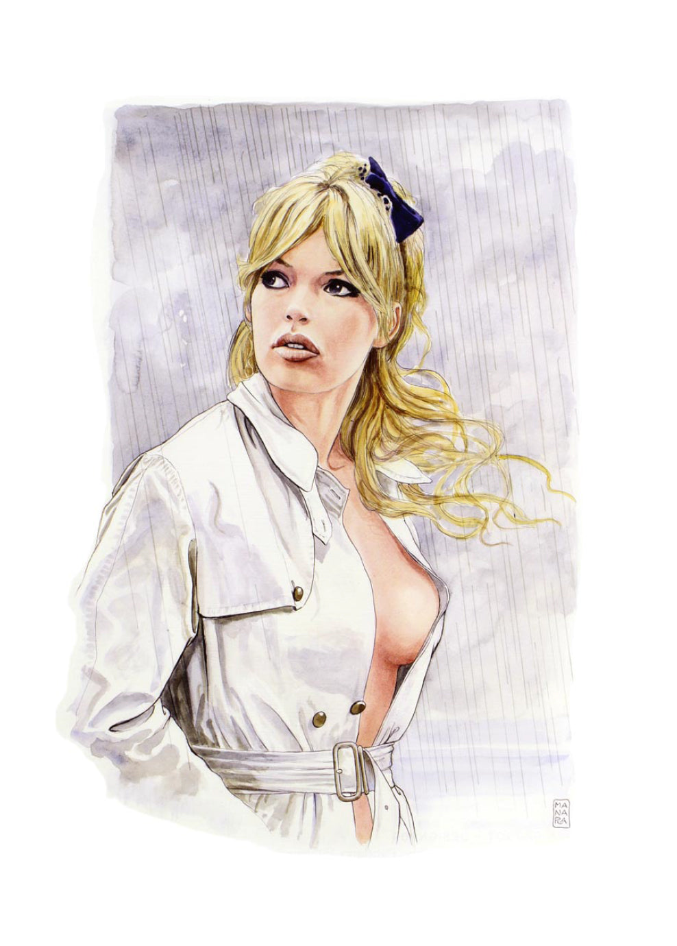 Stampa Non Firmata Brigitte Bardot 21