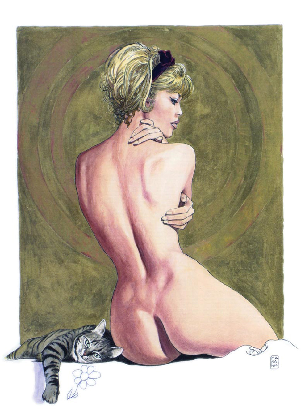 Stampa Non Firmata Brigitte Bardot 25