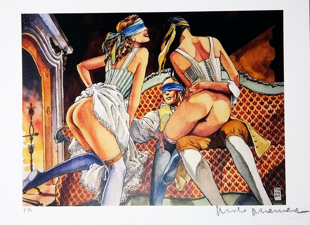 Print signed Casanova Signed PA 