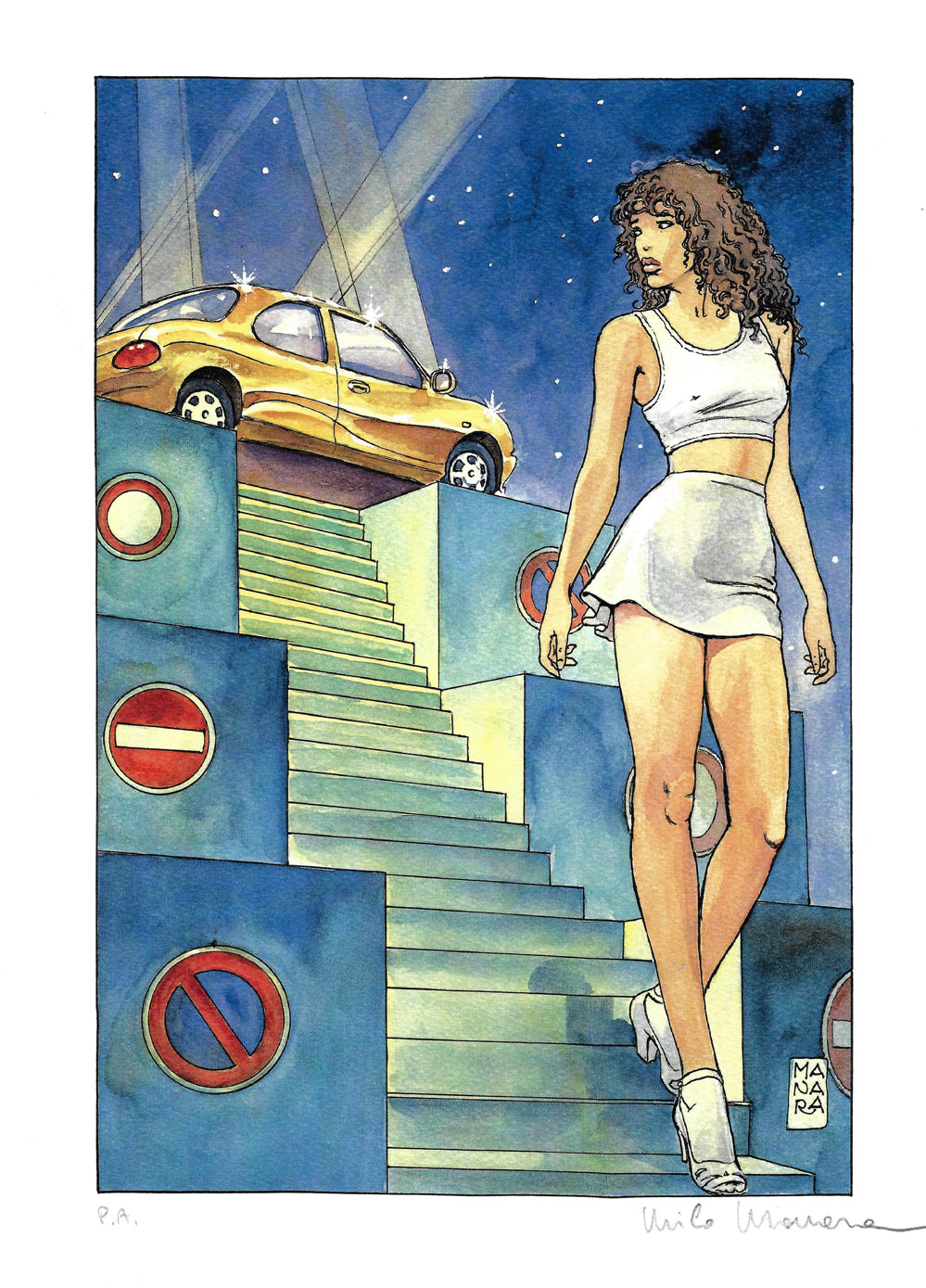 Print From Portfolio Women And Motors 1 Subject 7
