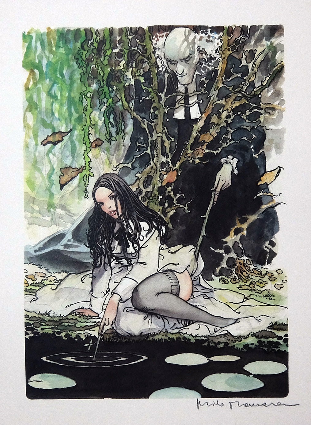 Stampa Firmata Estate Indiana E