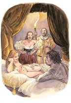 Raccolta Stampe Non Firmate Portfolio Fiabe Libertine tutte
