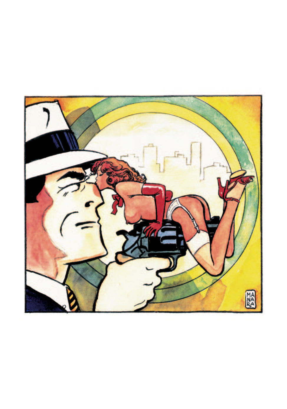 Portfolio Pin Up Movie Star Numerato Non Firmato