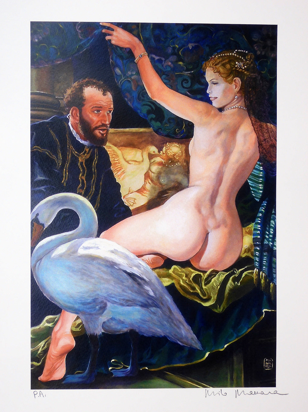 Stampa Firmata Omaggio al pittore Il Veronese