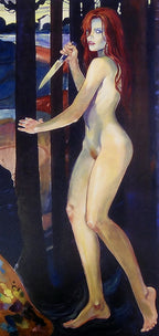 Signed Print Painter Munch