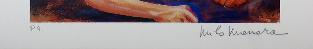 Stampa Firmata Omaggio al pittore Otto Dix