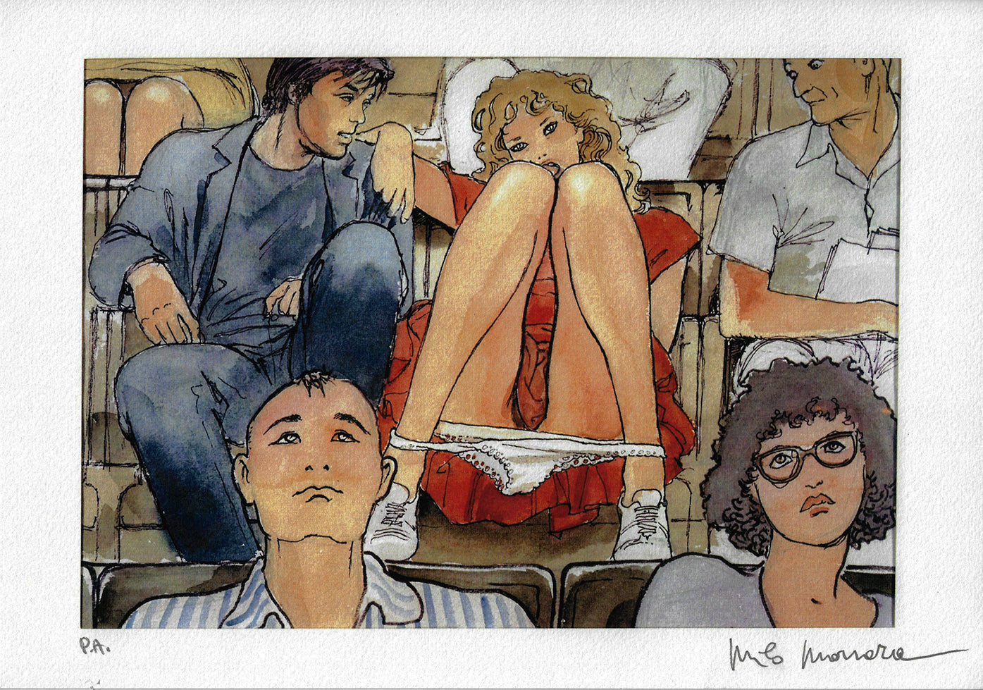 Stampa Firmata IL GIOCO soggetto 6