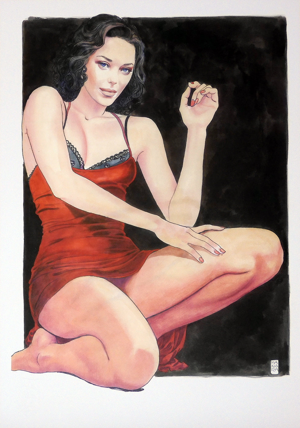 Stampa Attrice Marion Cotillard  Non Firmata