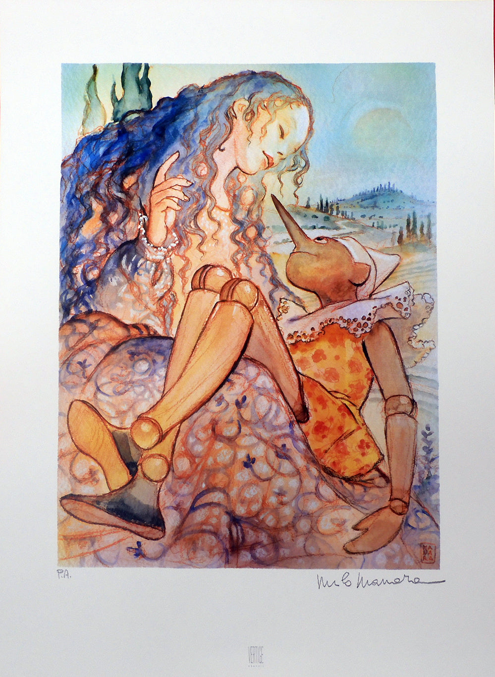 Stampa Firmata Pinocchio