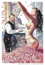 Manara Portfolio Tutte Le Stampe Non Firmate il Pittore e la Modella