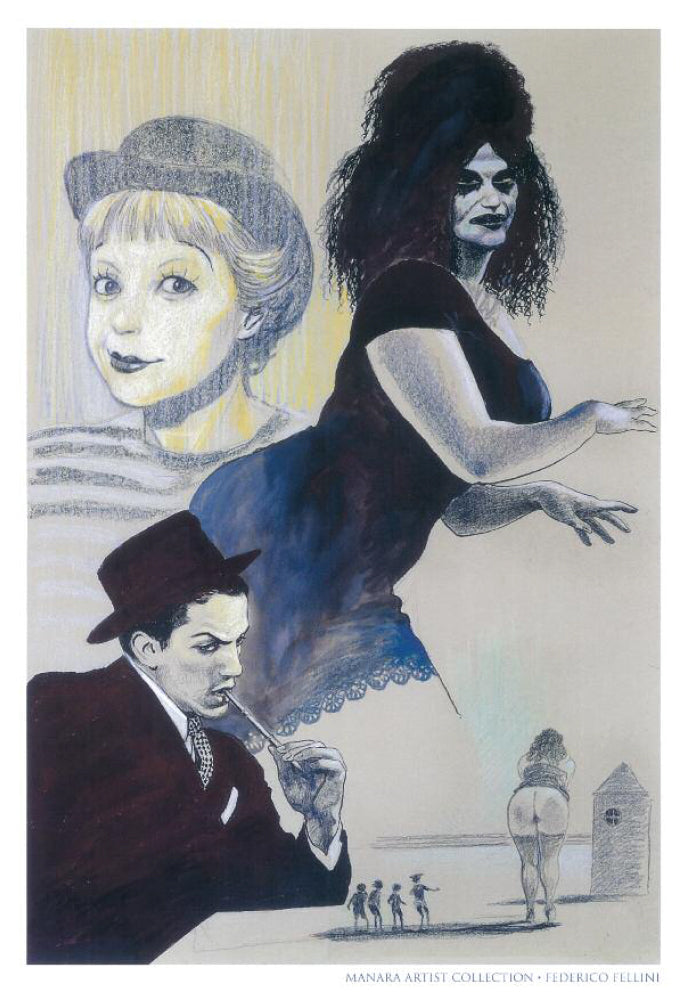 Manara Portfolio Tutte Le Stampe Non Firmate il Pittore e la Modella