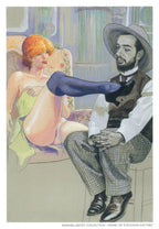 Manara Portfolio Tutte Le Stampe Non Firmate il Pittore e la Modella