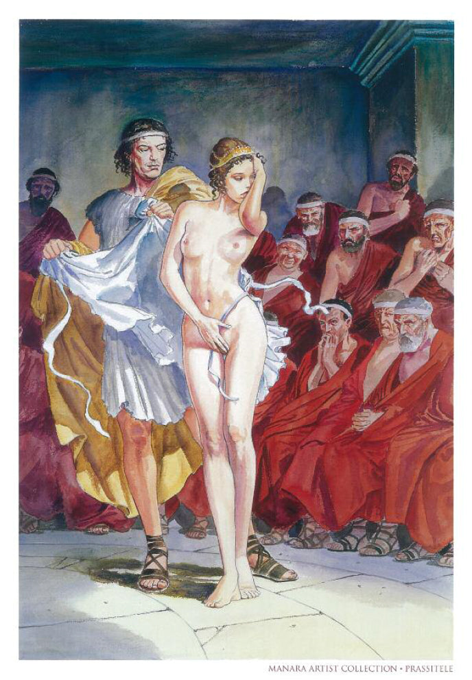 Manara Portfolio Tutte Le Stampe Non Firmate il Pittore e la Modella