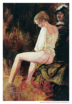 Manara Portfolio Tutte Le Stampe Non Firmate il Pittore e la Modella