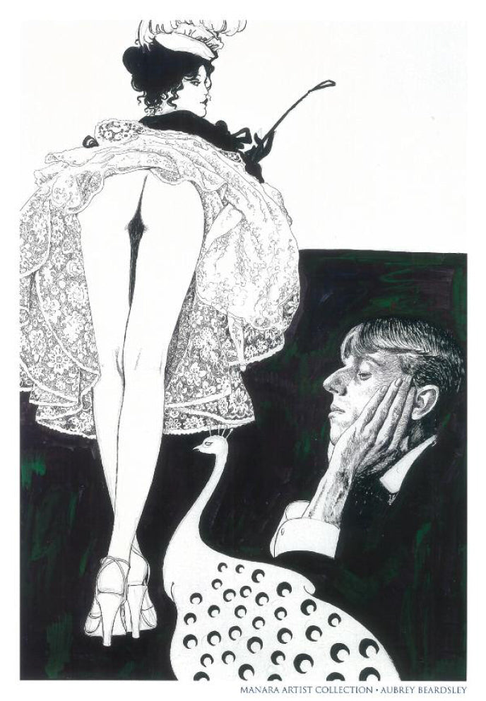 Manara Portfolio Tutte Le Stampe Non Firmate il Pittore e la Modella