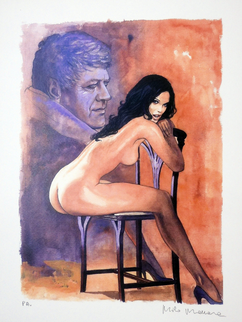 Stampa Firmata Omaggio a Hugo Pratt 2