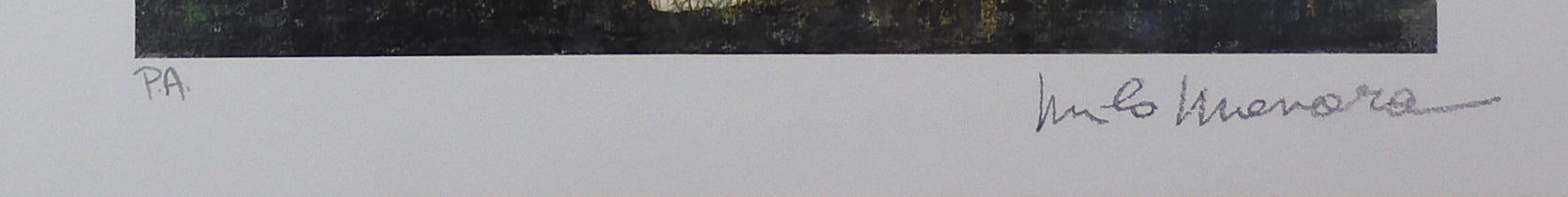 Stampa Firmata Manet