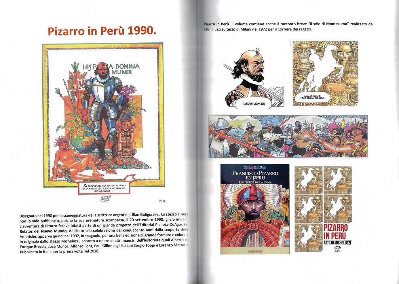 Micheluzzi Guida Illustrata Alle Opere In Volume. A Cura Di Pino Italiano.