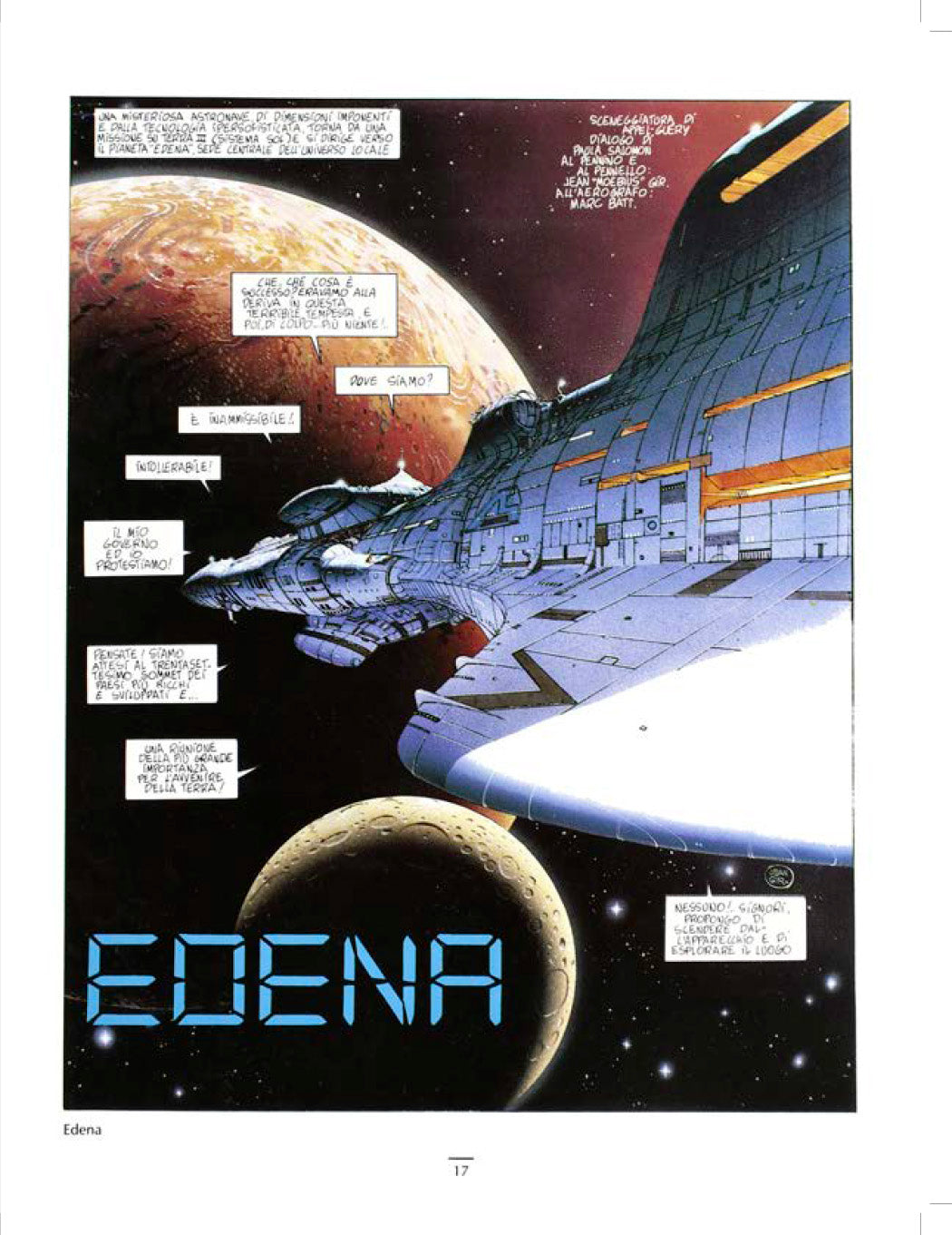Moebius Volume la Città del Sogno