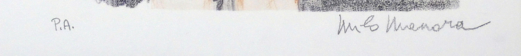 Stampa Firmata Pittore Munch