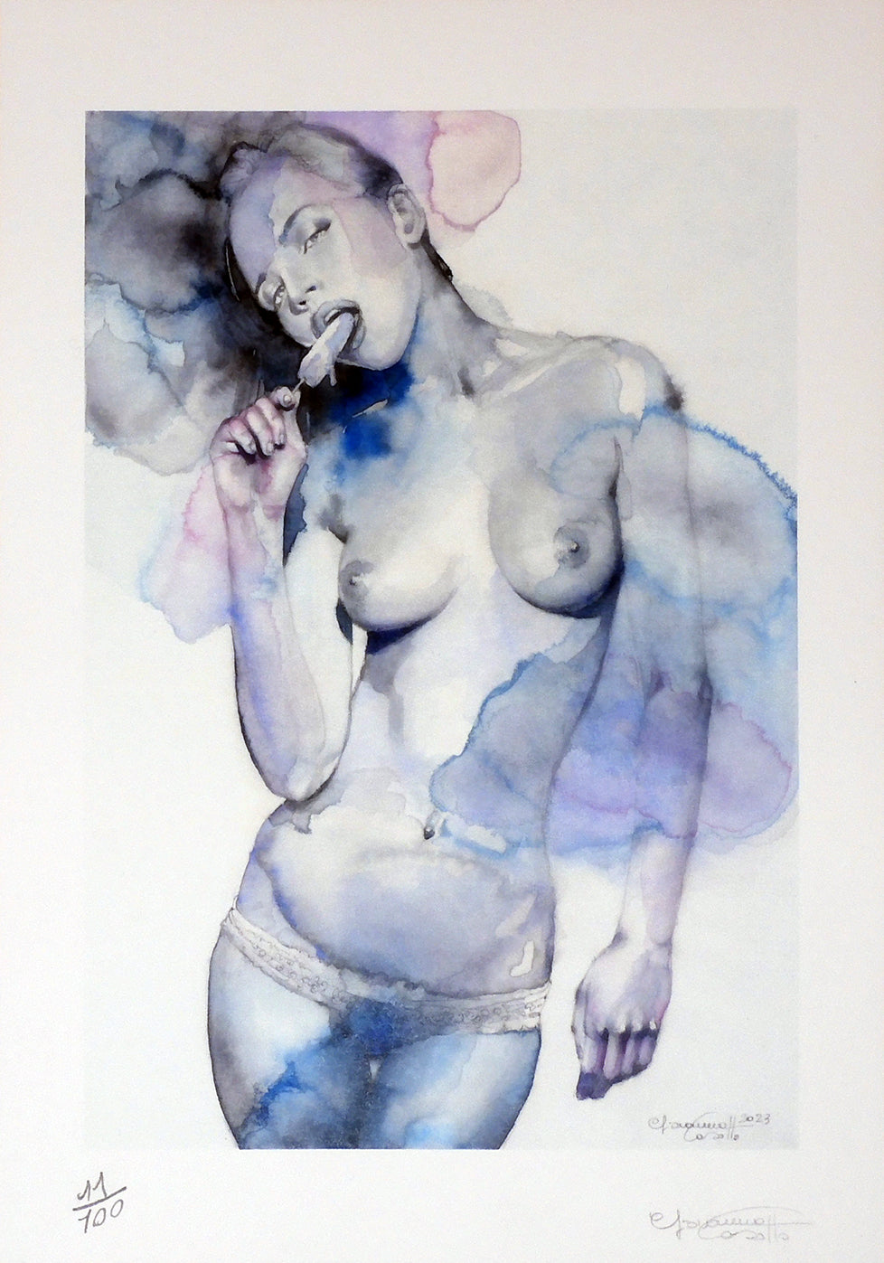 Casotto Portfolio Nebulose con disegno originale 9