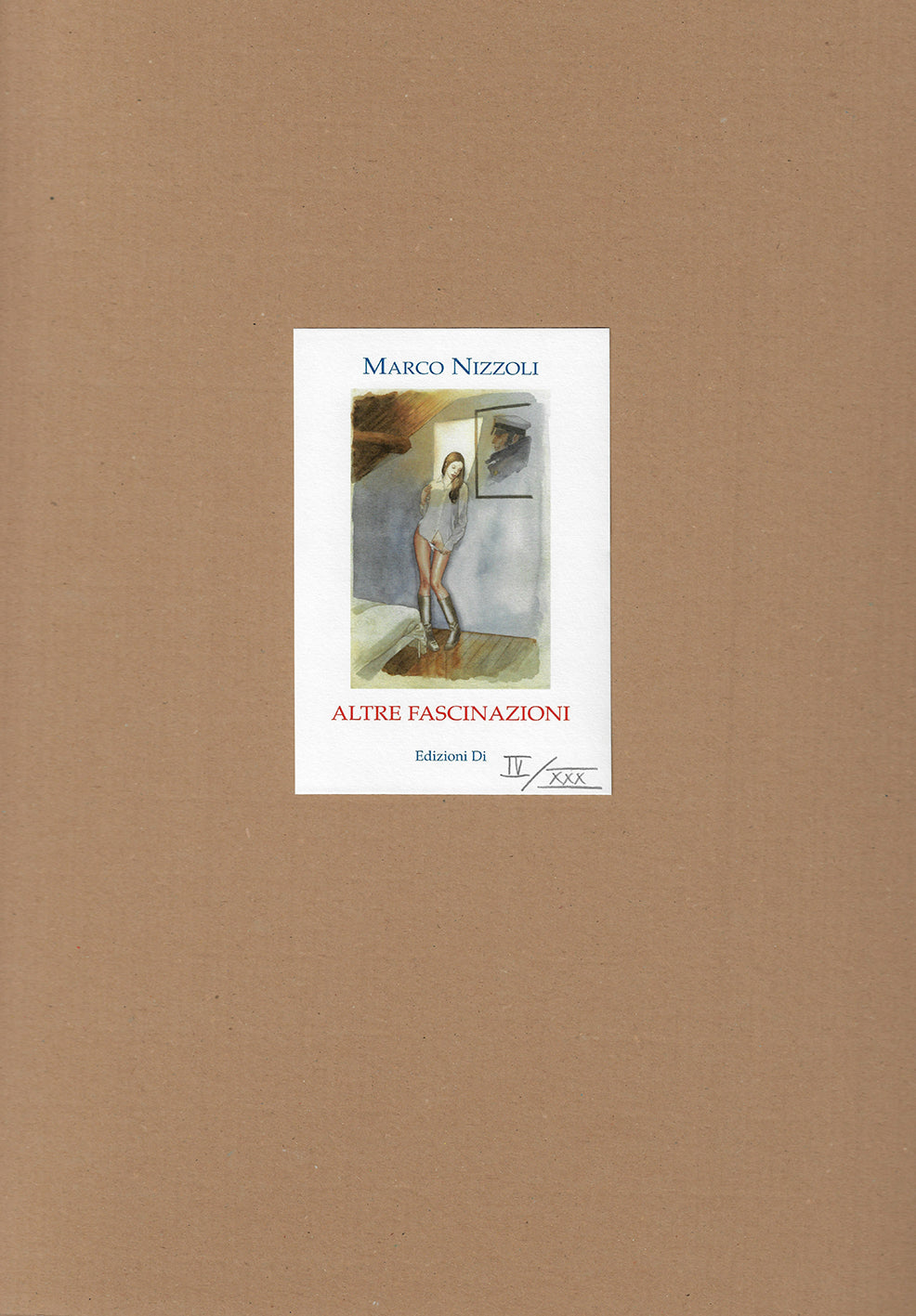 Portfolio Altre Fascinazioni con Disegno originale 4 Numerazione Romana