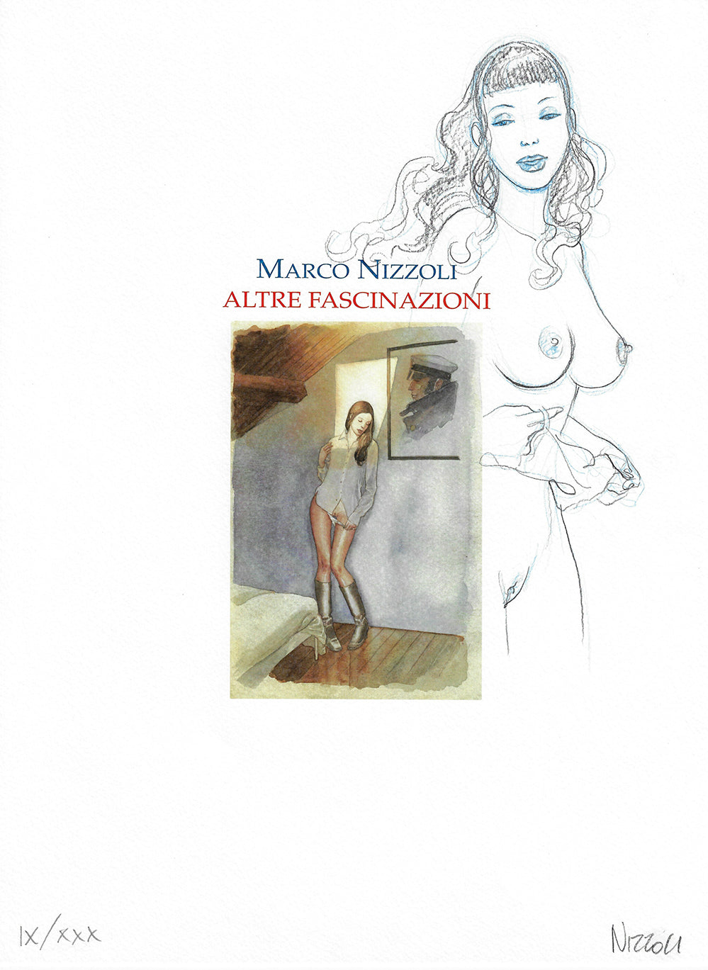 Portfolio Fascinations With Original Drawing 3