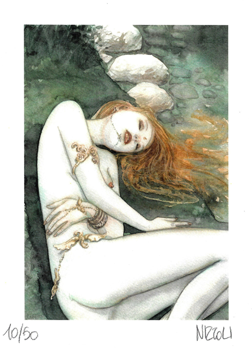 Stampa nel Luogo dei Sensi Numerata Firmata