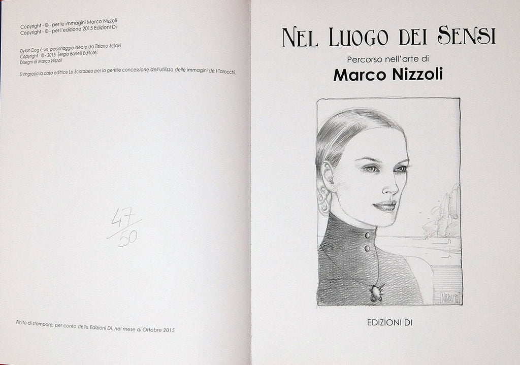 Volume Il Luogo Dei Sensi Con Disegno Originale - Grifo Edizioni