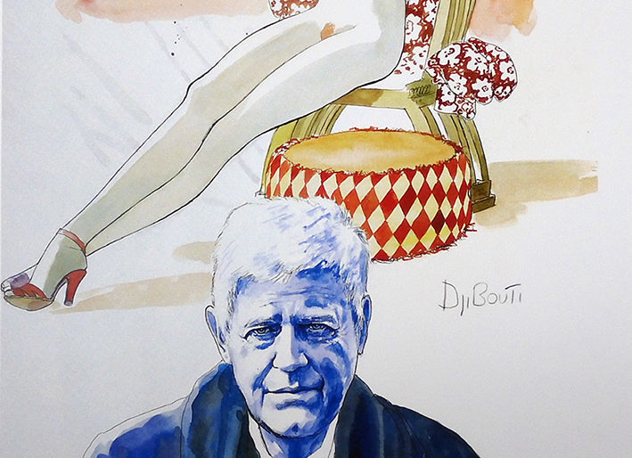 Stampa Firmata Omaggio A Hugo Pratt