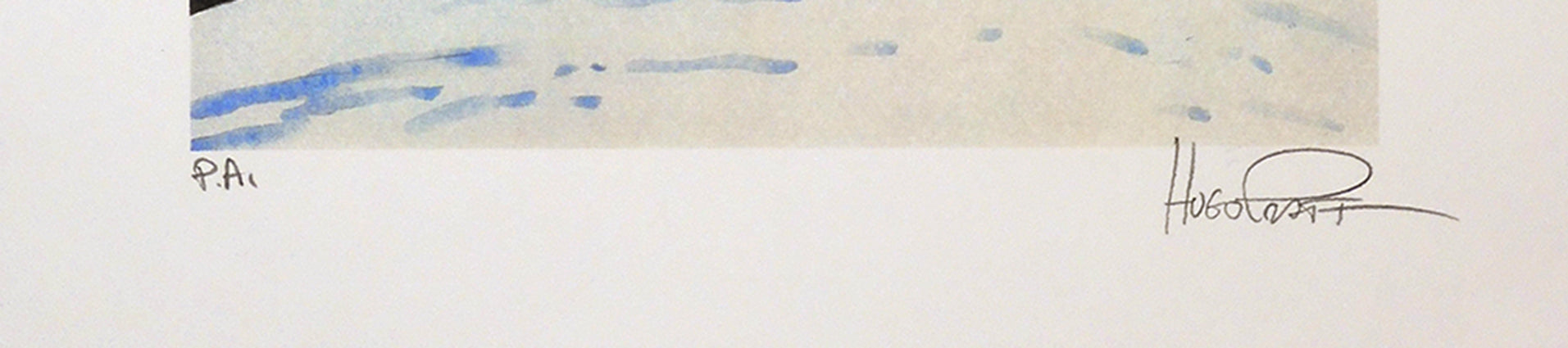 Stampa Corto Maltese Lune Soggetto 12 Firmato - P.A. -