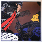Corto Maltese Smoking Signed Print
