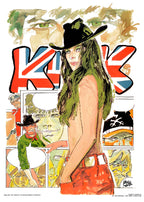 Raccolta Stampe Corto Maltese Poster Sgt. Kirk