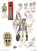 Raccolta Stampe Corto Maltese Poster Sgt. Kirk