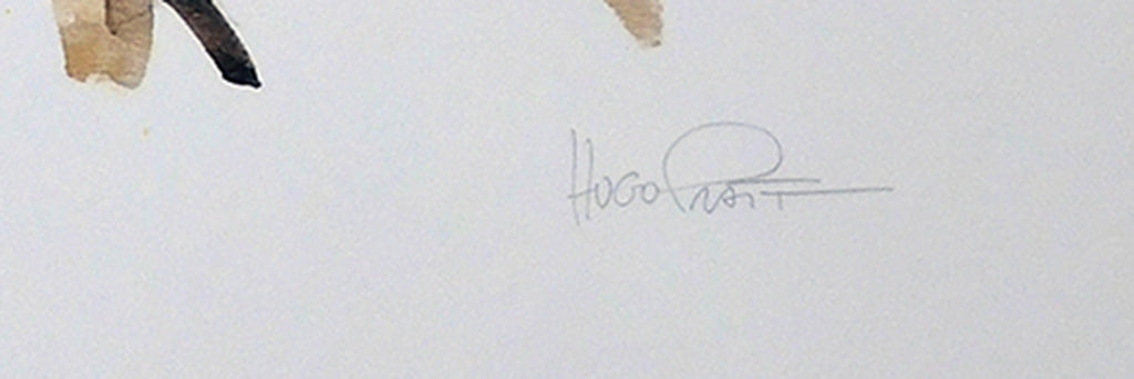 Poster Corto Maltese Rasputin Firmato