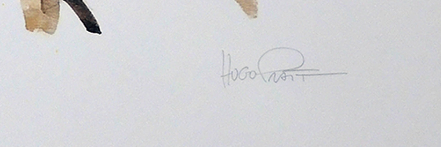 Poster Corto Maltese Rasputin Firmato