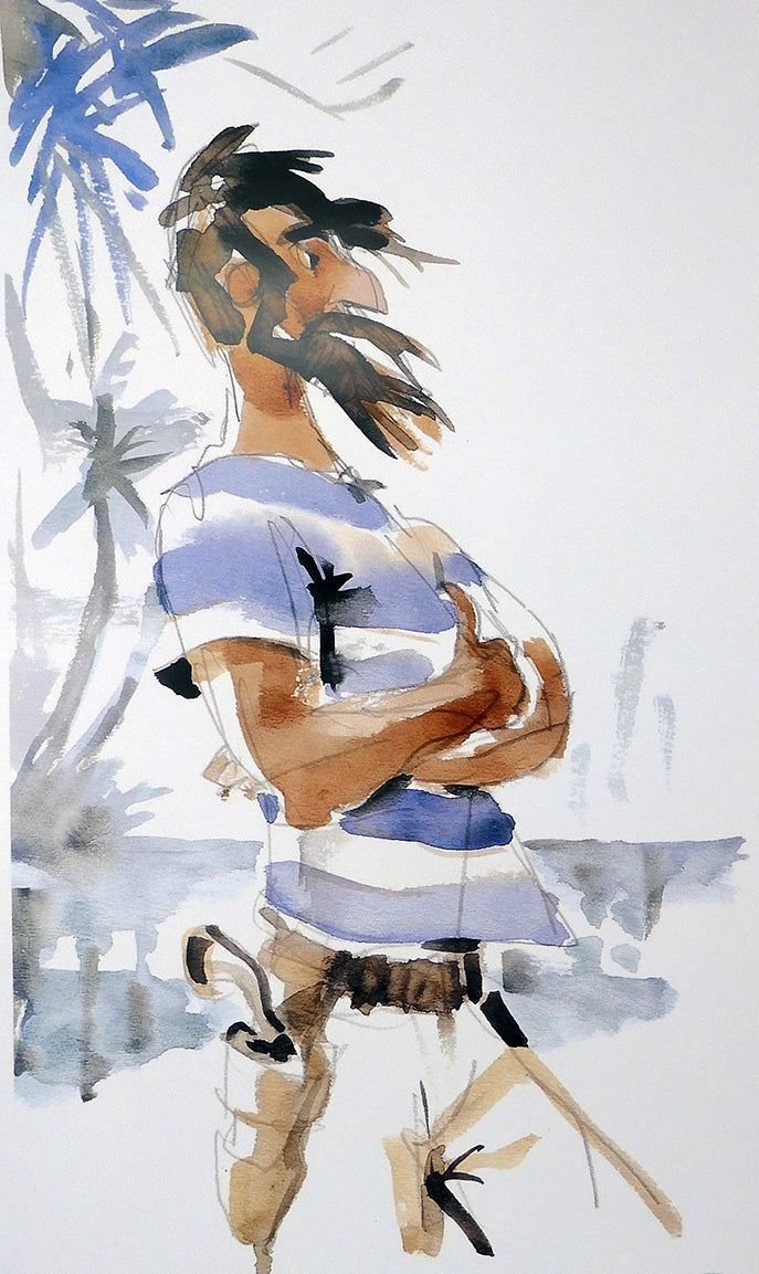 Poster Corto Maltese Rasputin Firmato