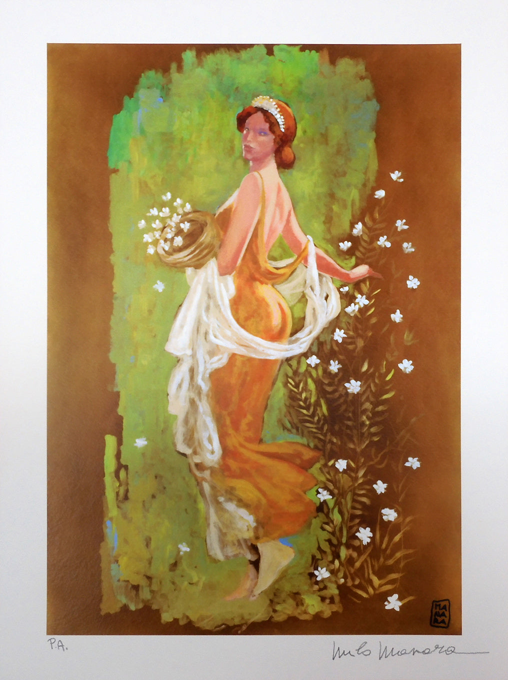 Stampa Firmata Proserpina/Flora