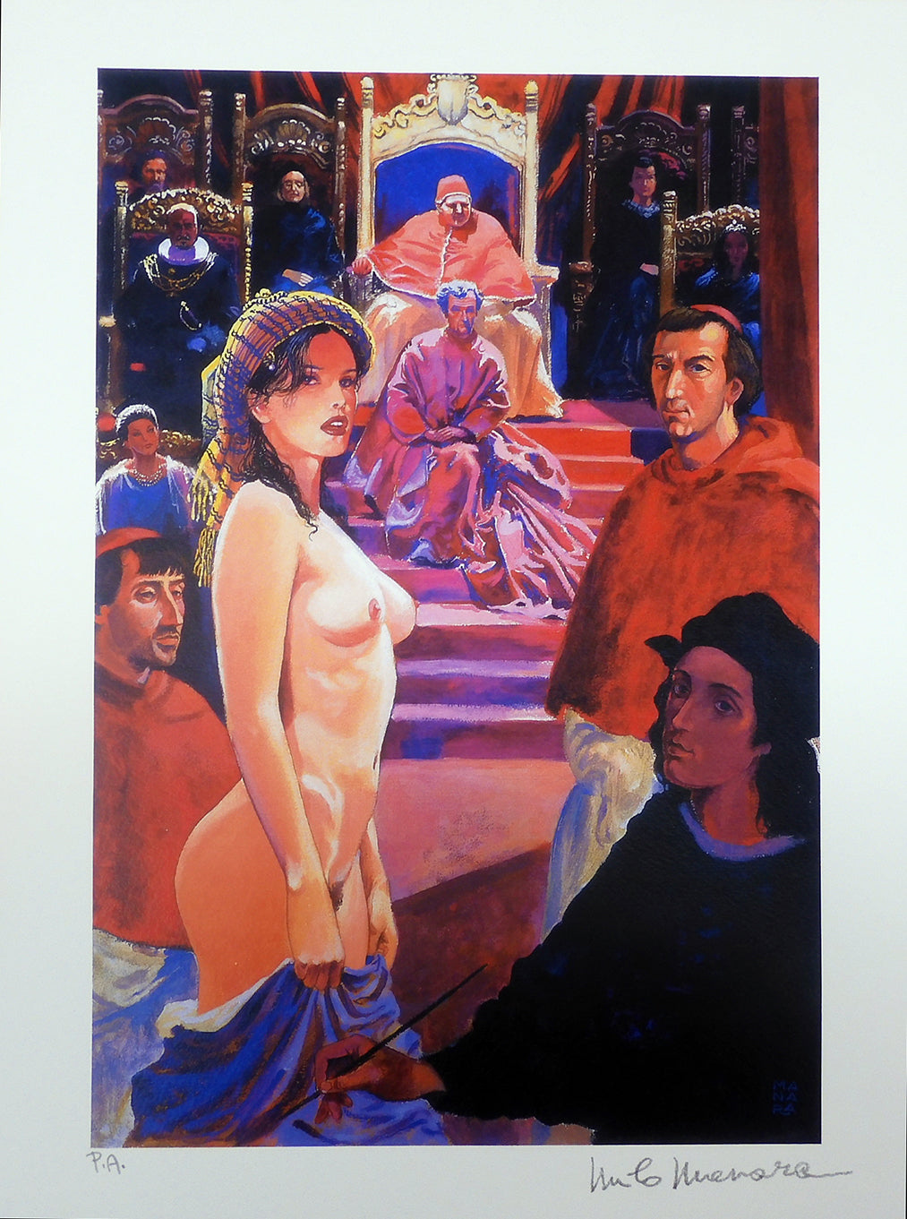 Stampa Firmata Raffaello