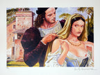 Signed Print Homage to the painter Raphael 1