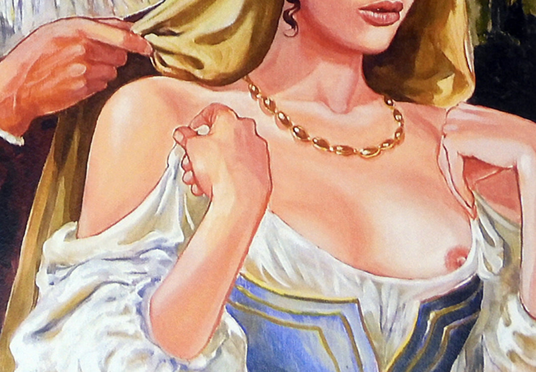 Stampa Firmata Omaggio al pittore Raffaello 1