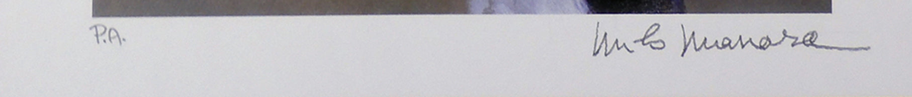 Stampa Firmata Omaggio a Schiele