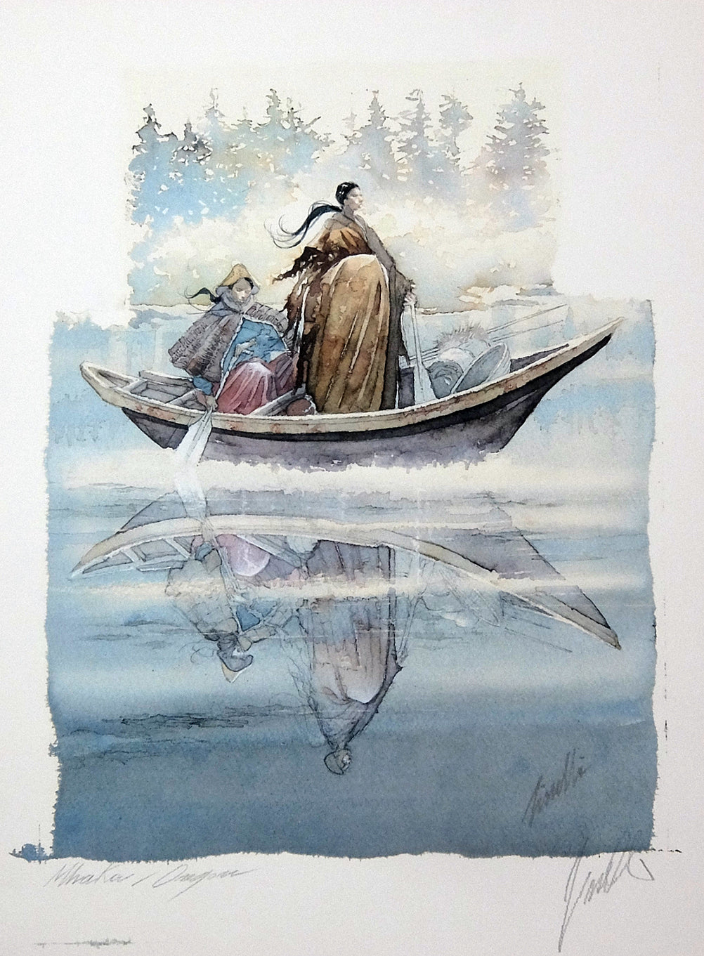 Stampa Firmata "Indiane 13